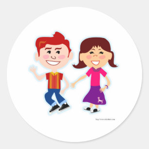 Sticker Rond Houblon de chaussette aussi