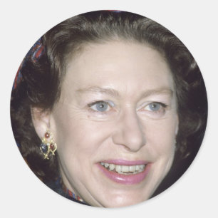 Sticker Rond HRH Princesse Margaret