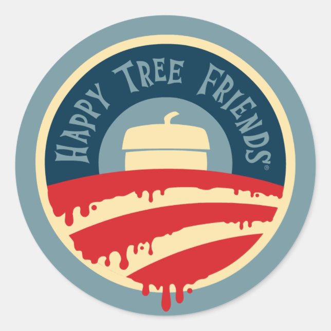 Sticker Rond HTF Oh-BAM ! (Devant)