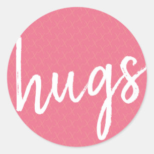 Sticker Rond Hugs x