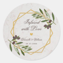 Huile d'olive infusée avec des feuillages d'amour,