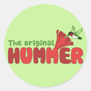 Sticker Rond Hummer original