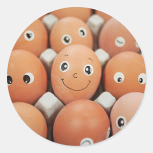Sticker Rond Humour de cuisine amusant