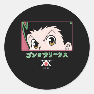 Sticker Rond Hunter X Hunter Gon Freecs Eyes