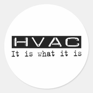Sticker Rond HVAC C'Est