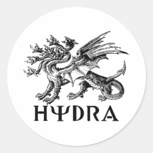 Sticker Rond Hydra