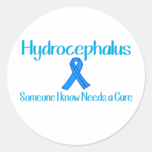 Sticker Rond Hydrocéphalie
