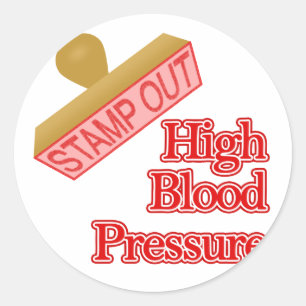 Sticker Rond Hypertension