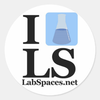 Sticker Rond I beaker LS avec domaine