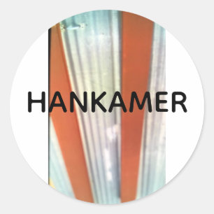 Sticker Rond "I-Chinati" Marfa I-Ching Hankamer Artjunkhaus fun