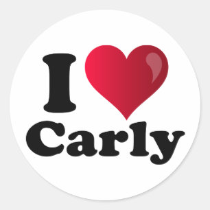 Sticker Rond I coeur Carly Fiorina