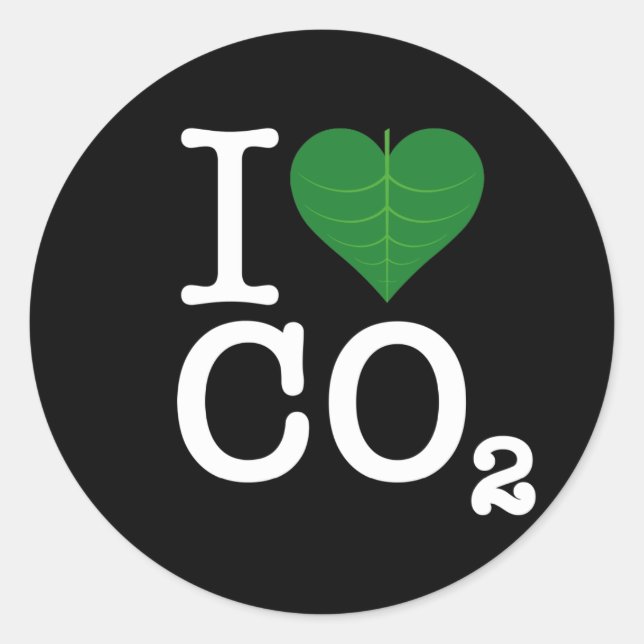 Sticker Rond I Coeur CO2 (Devant)
