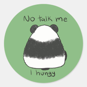 Sticker Rond I Hungy