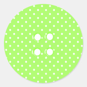 Sticker Rond I Love Sewing - SRF