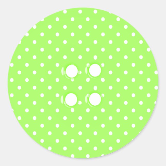 Sticker Rond I Love Sewing - SRF (Devant)