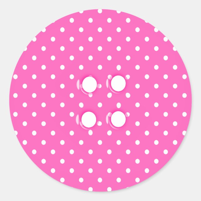Sticker Rond I Love Sewing - SRF (Devant)