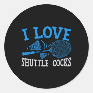 Sticker Rond I Love Shuttle S 3