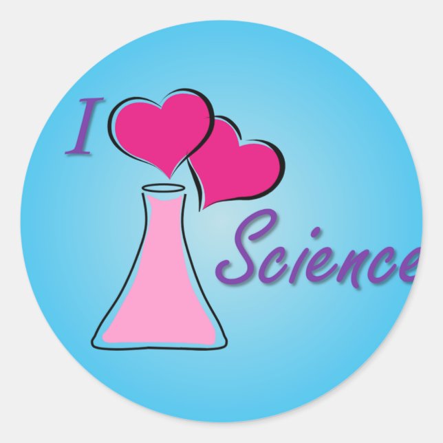 Sticker Rond I LV Science (Devant)