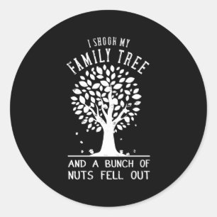 Sticker Rond I Shook My Family Tree Reunion 2023
