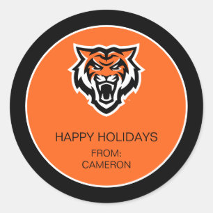 Sticker Rond Idaho State University Bengals Spirit Design