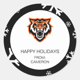 Sticker Rond Idaho State University Bengals Spirit Design