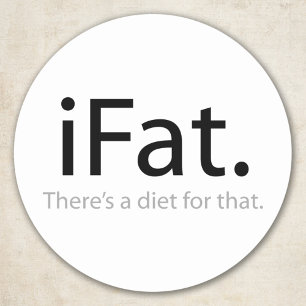 Sticker Rond iFat