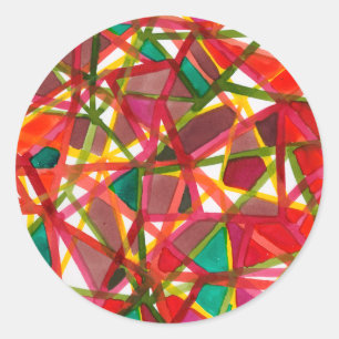 Sticker Rond II prismatique