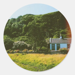 Sticker Rond Île de Mull, Hébrides intérieures, Écosse