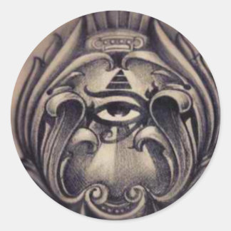 Sticker Rond illuminati