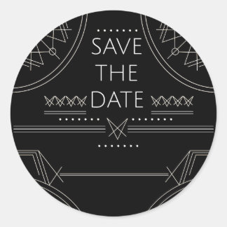 Sticker Rond illuminati enregistrer la date