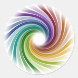 Sticker Rond Illusion