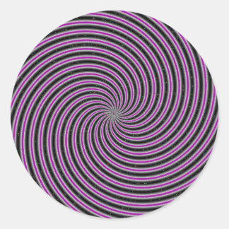 Sticker Rond Illusion optique