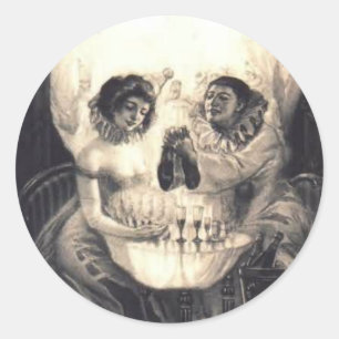 Sticker Rond Illusions optiques