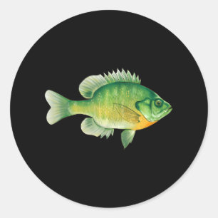 Sticker Rond Illustration de la pêche au thon rouge