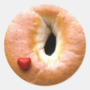 Sticker Rond iluvbagels