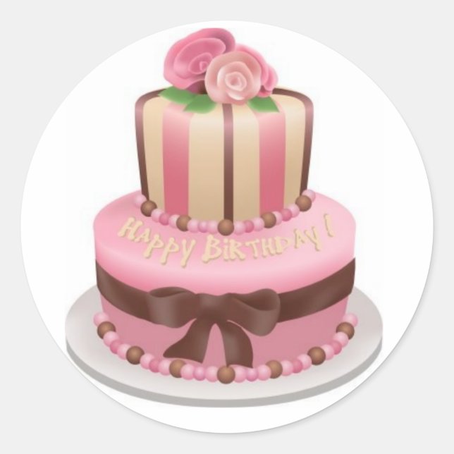 Sticker Rond image_clip_cake (Devant)