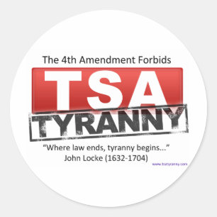 Sticker Rond Image de tyrannie de Zazzle TSA