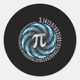 Sticker Rond Image optique Géométrie Pi Math Science Stem 3.1