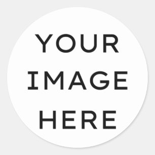 Sticker Rond Image personnalisée /Ajouter votre propre image/Mo