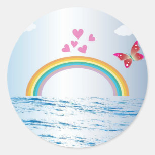 Sticker Rond imaginaire
