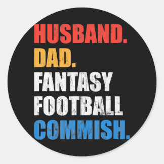 Sticker Rond Imaginaire de la communauté de football de l'Imagi