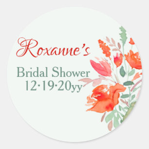 Sticker Rond Imaginaires d'aquarelle