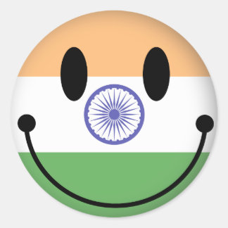 Sticker Rond Inde