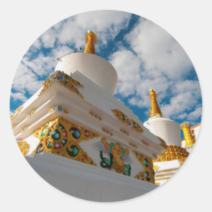 Sticker Rond Inde, Jammu-et-Cachemire, Ladakh, Leh