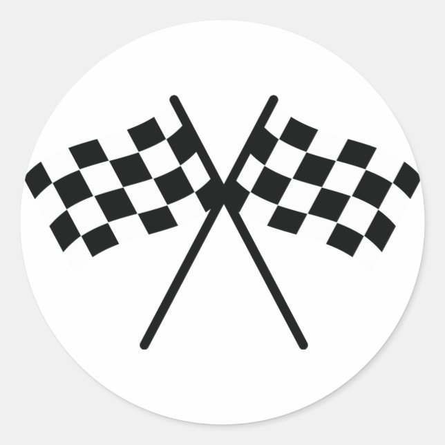 Sticker Rond indicateur vérificateur de course automatique (Devant)