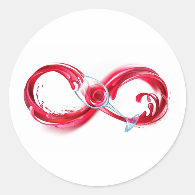 Sticker Rond Infinity (Devant)