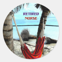 Infirmière à la retraite - Hamac à la plage