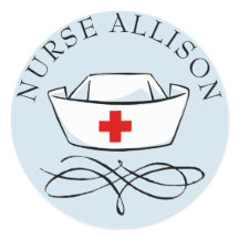 Infirmière Casquette Ajouter un nom