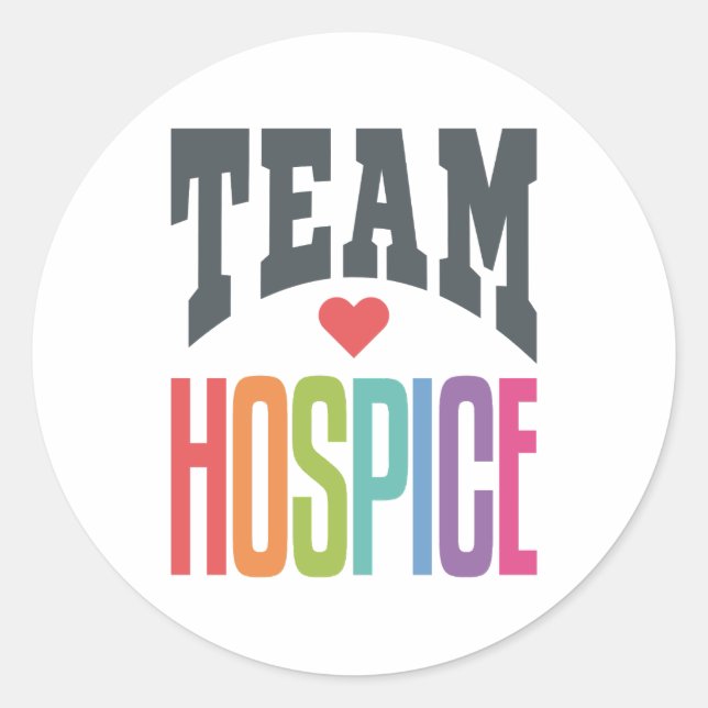 Sticker Rond Infirmière de l'équipe d'accueil (Devant)