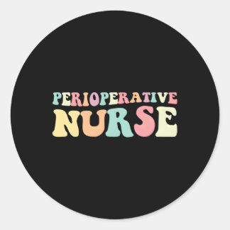 Sticker Rond Infirmière Périop Infirmière Périopérative Infirmi
